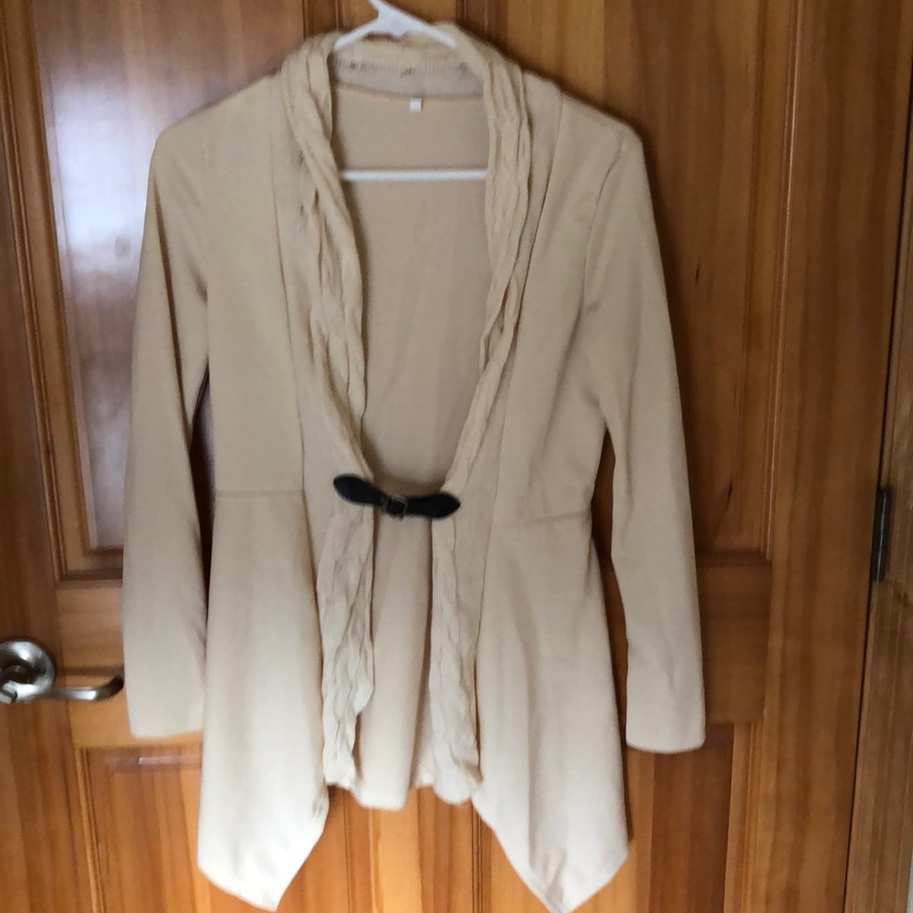 Tan sweater